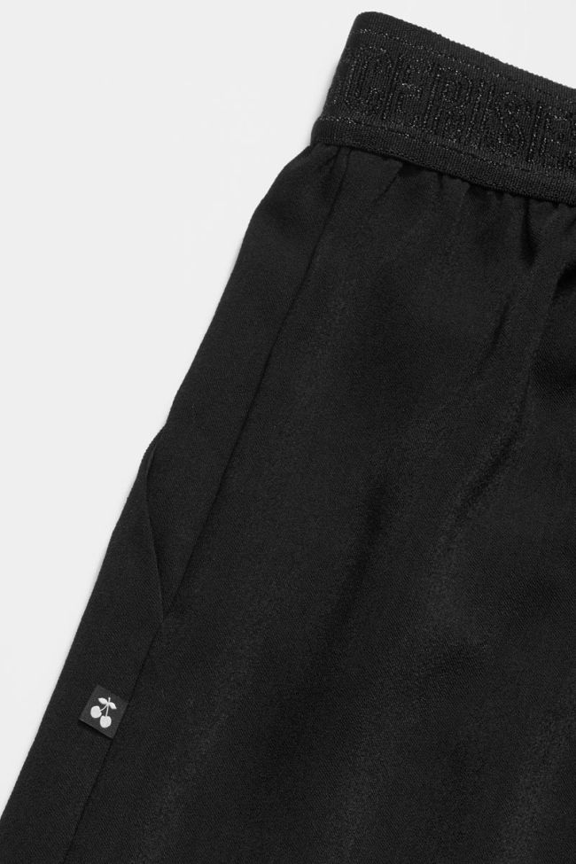 Black Rellgi wide-leg trousers