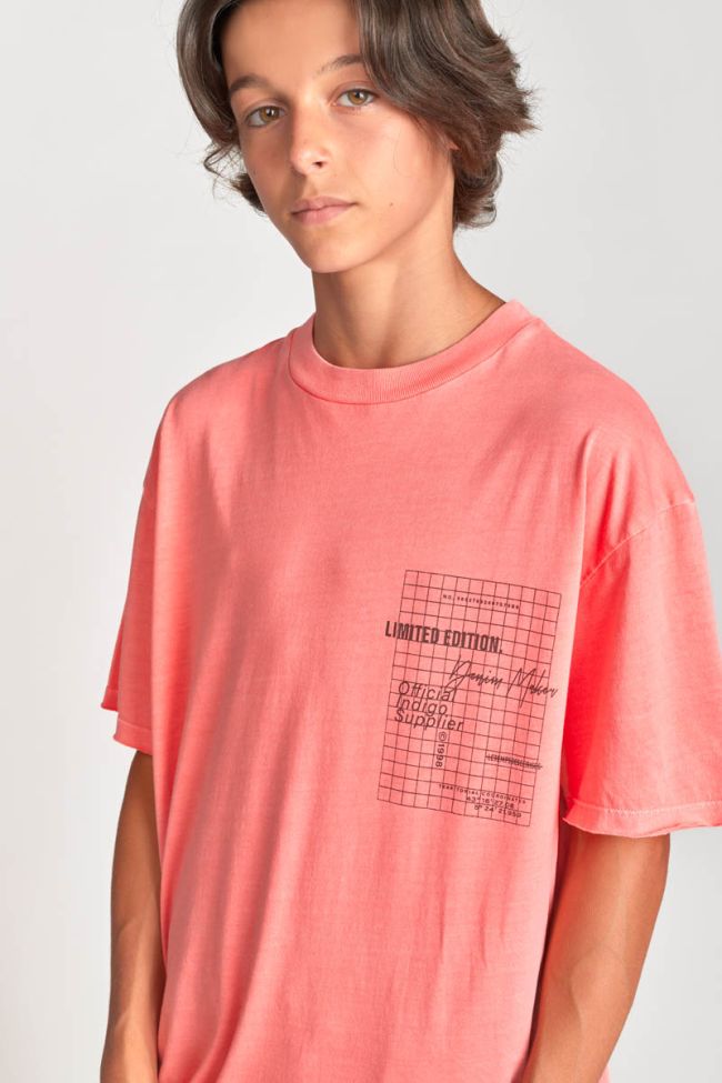 Salmon pink Yacibo t-shirt