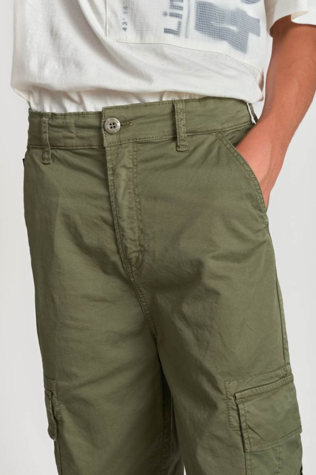 Khaki Triton cargo trousers