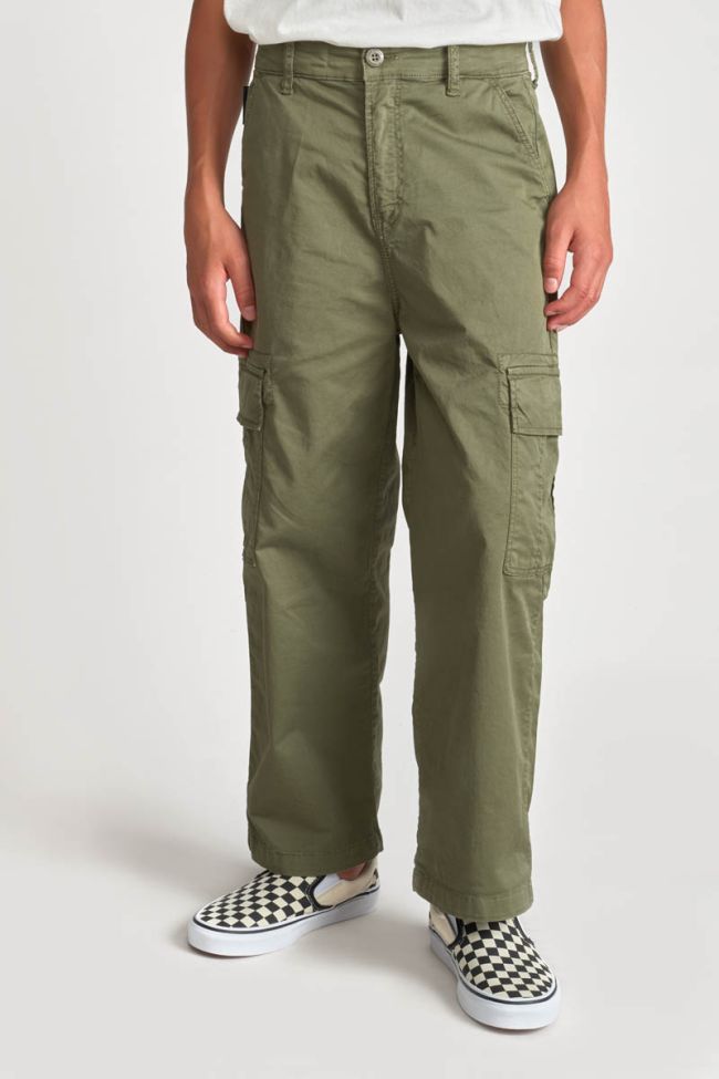Khaki Triton cargo trousers
