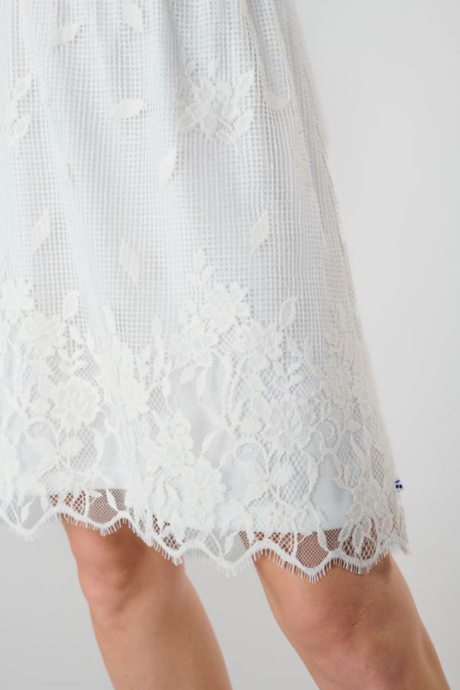 White lace Heliot dress