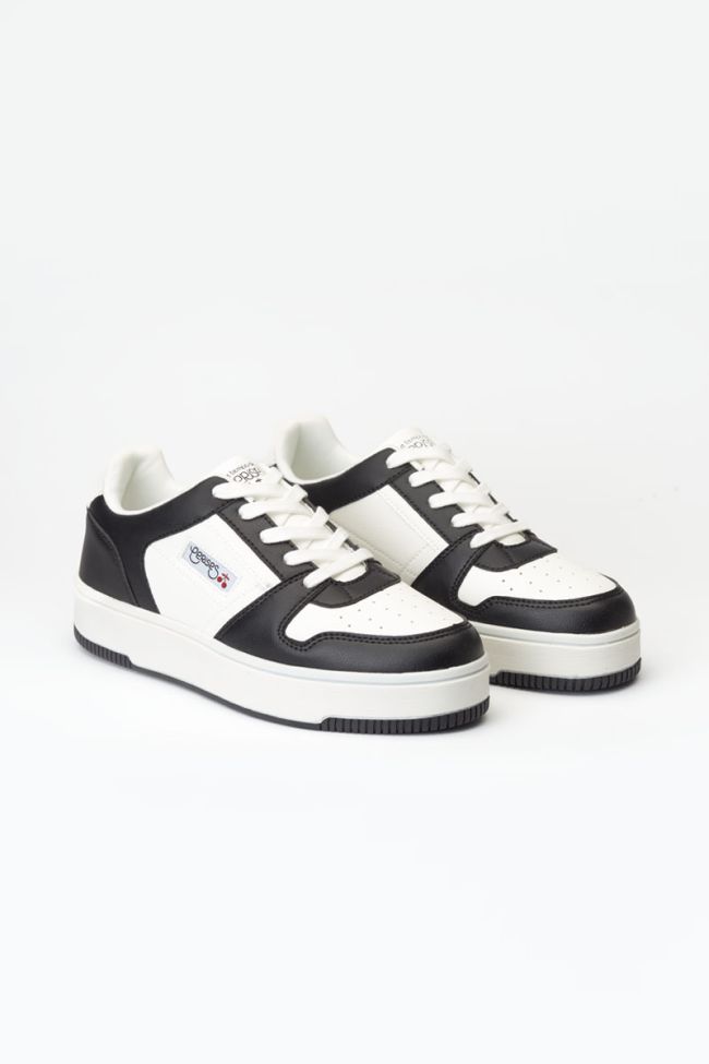 White and black Marly trainers