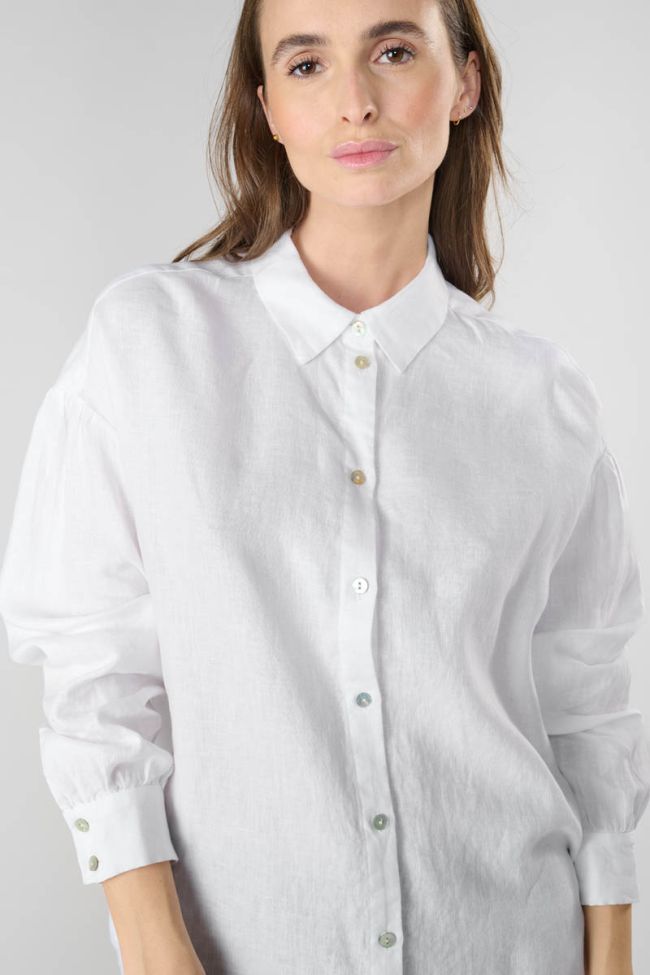 White linen Ninet shirt