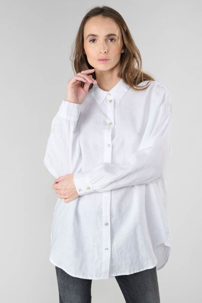 White linen Ninet shirt