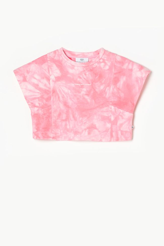 Pink Calistagi cropped sweatshirt