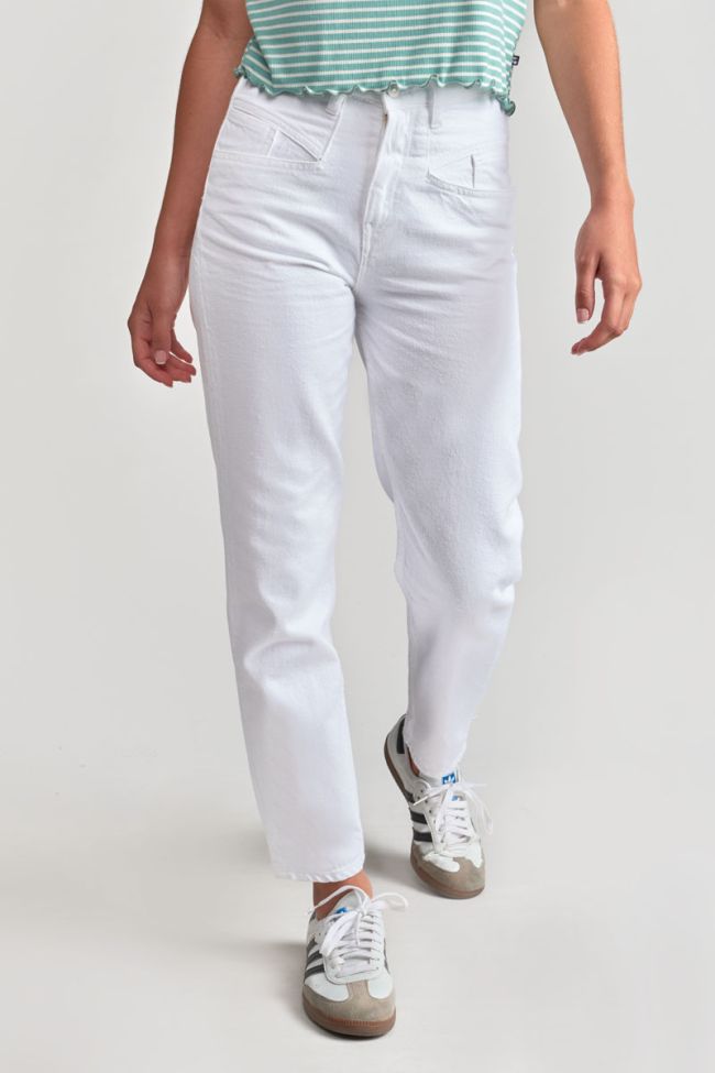 Lou Thil boyfit 7/8ème jeans blanc