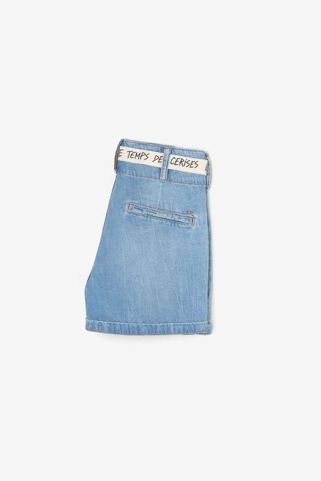 Short Pelham en jeans bleu clair