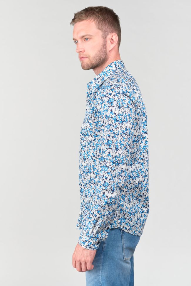 Blue floral Arias shirt