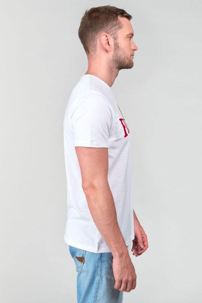 White printed Chedar t-shirt