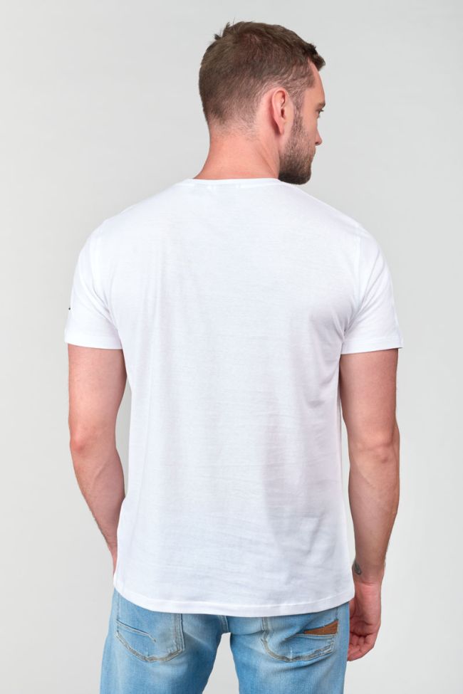 T-shirt Chedar blanc imprimé