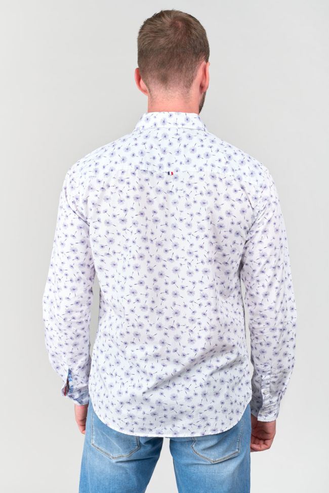 White patterned Dabis shirt