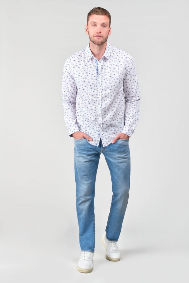 White patterned Dabis shirt