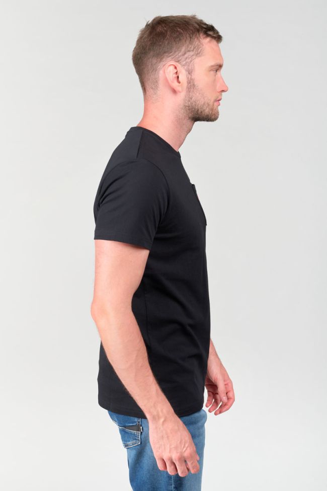 T-shirt Holt noir imprimé