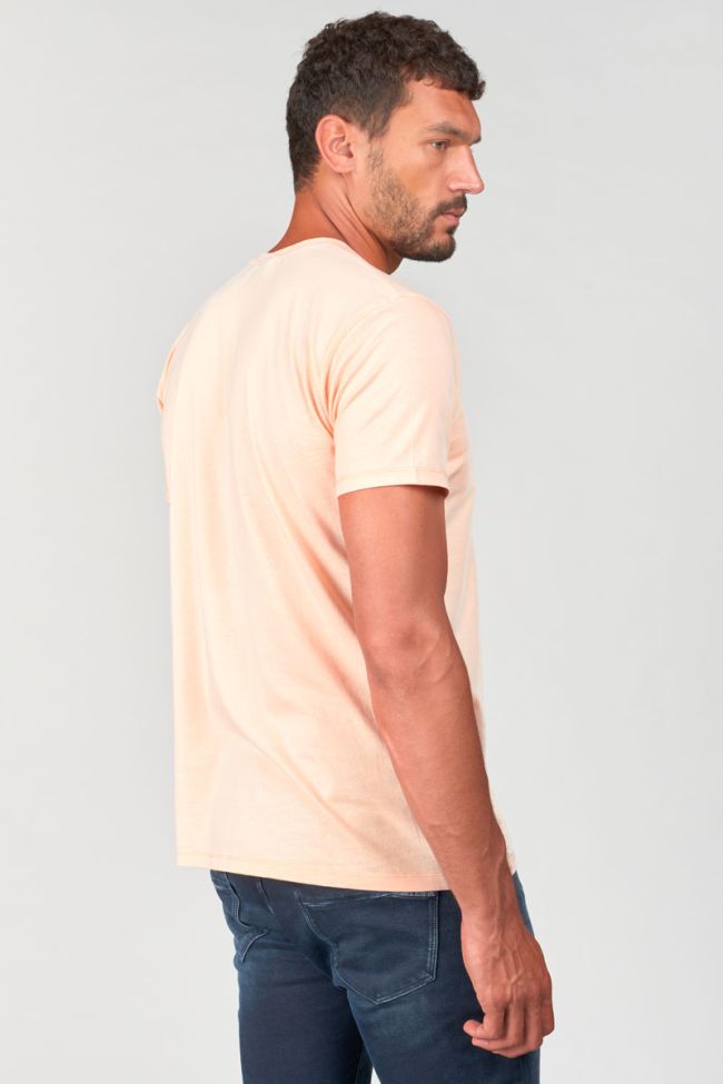 Light orange printed Linetti t-shirt