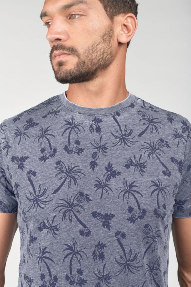 T-shirt Osmel à motif palmier