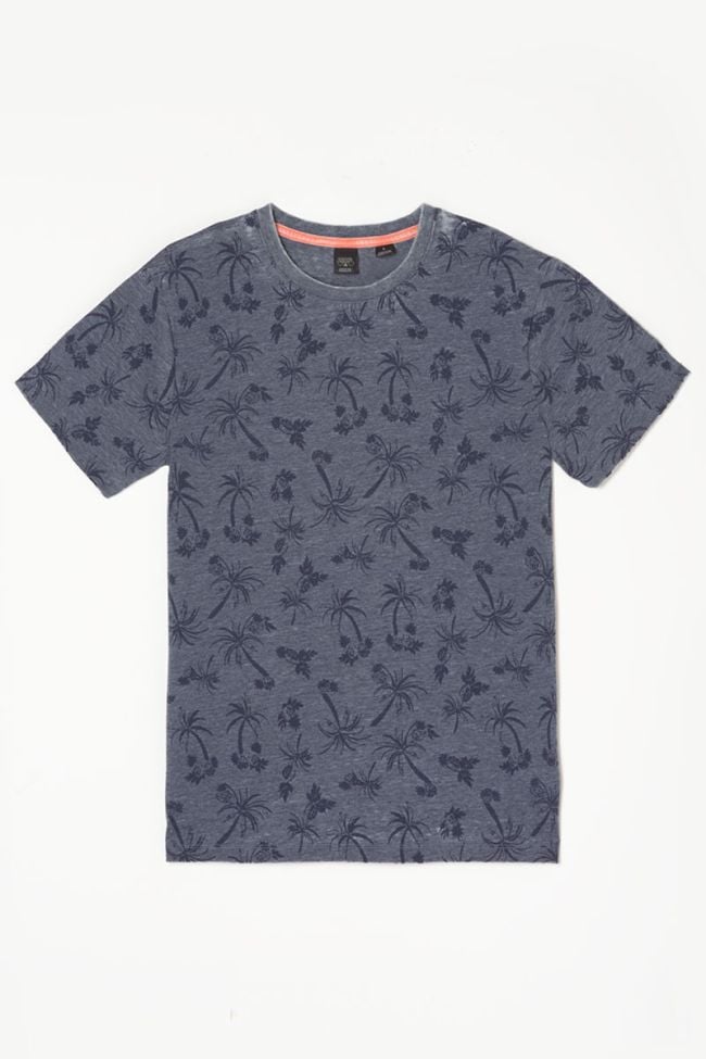 T-shirt Osmel à motif palmier