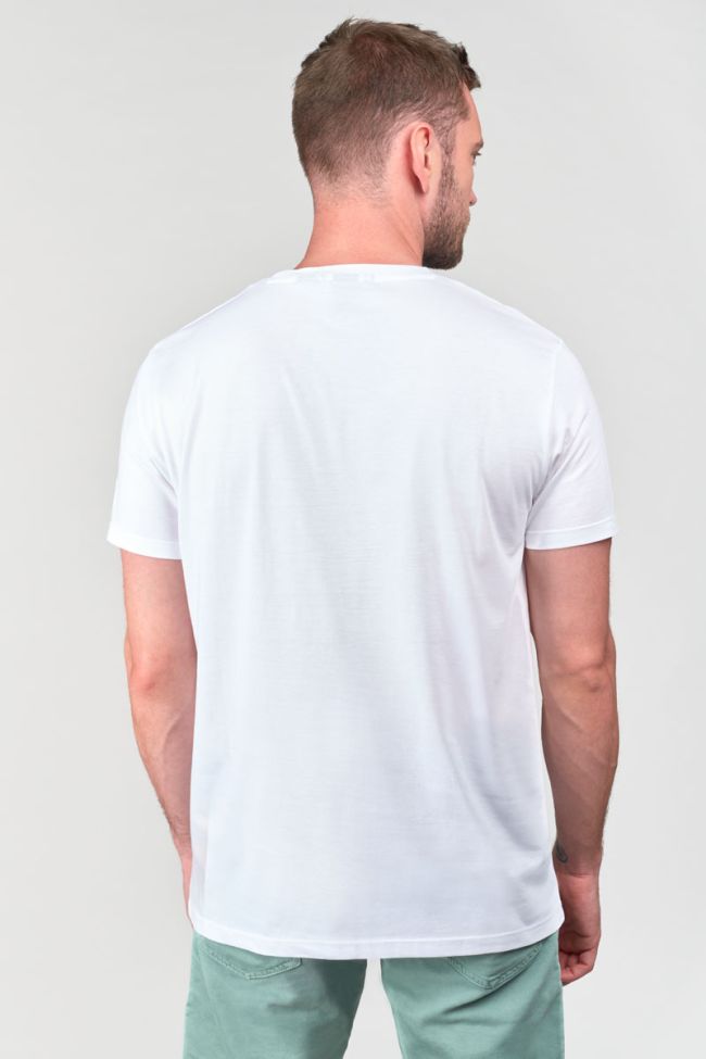 T-shirt Pimento blanc imprimé