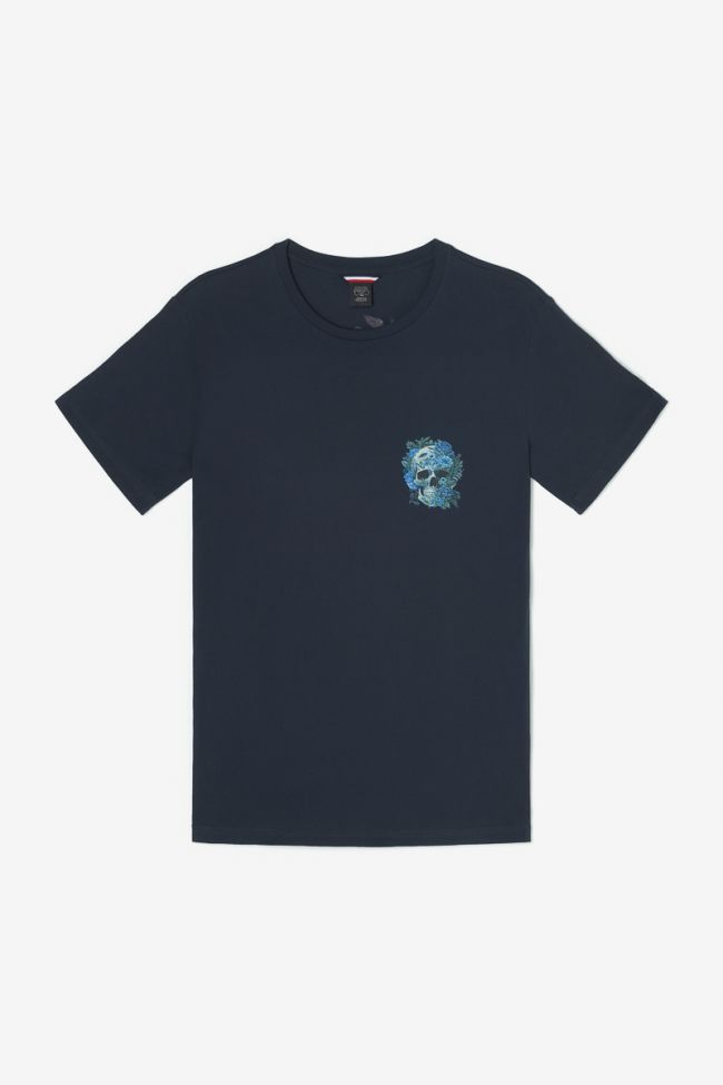 Navy blue printed Santiago t-shirt