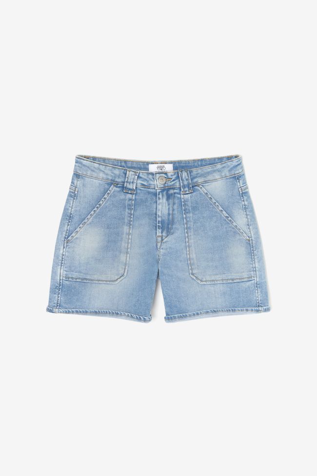 Light blue denim Bloom shorts