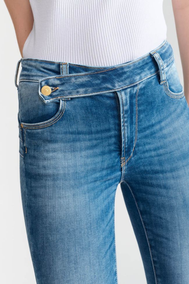 Donou pulp slim high waist 7/8th jeans blue N°3