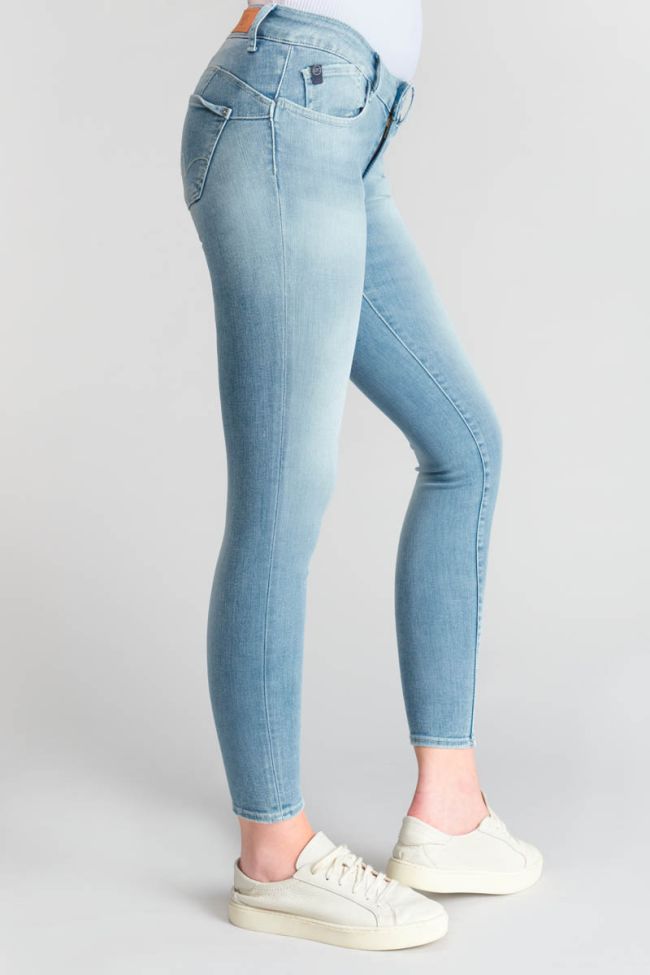 Eva pulp slim 7/8ème jeans bleu N°5