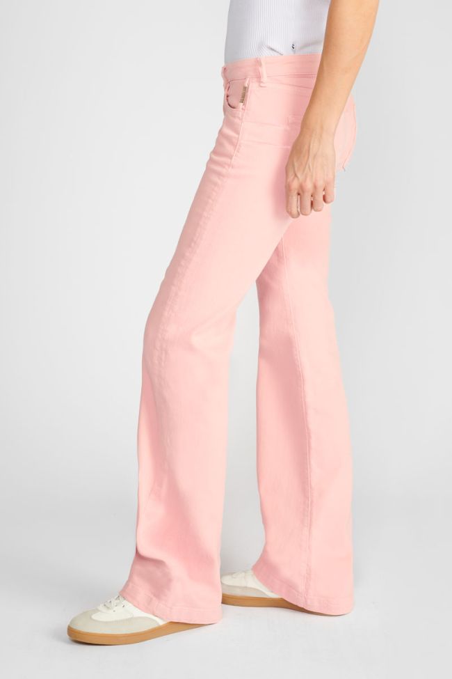 Maes pulp flare high waist jeans pink