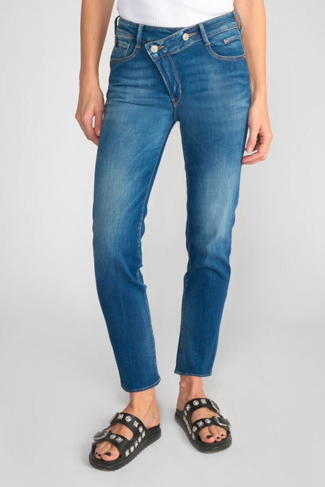 Zep pulp regular taille haute 7/8ème jeans bleu N°2