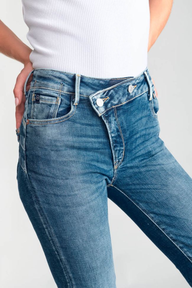 Zep pulp slim high waist 7/8th jeans blue N°3