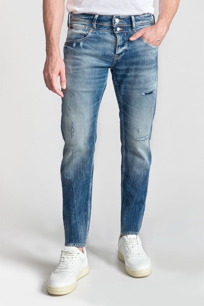Beny 700/11 adjusted jeans destroy bleu N°4