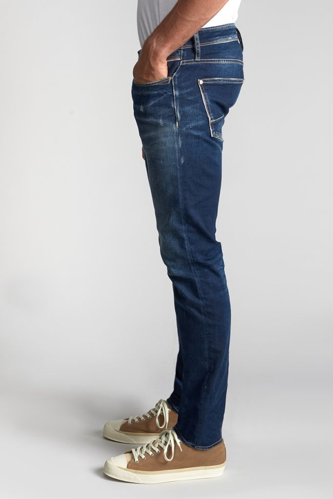 Mun 700/11 adjusted jeans destroy bleu N°1