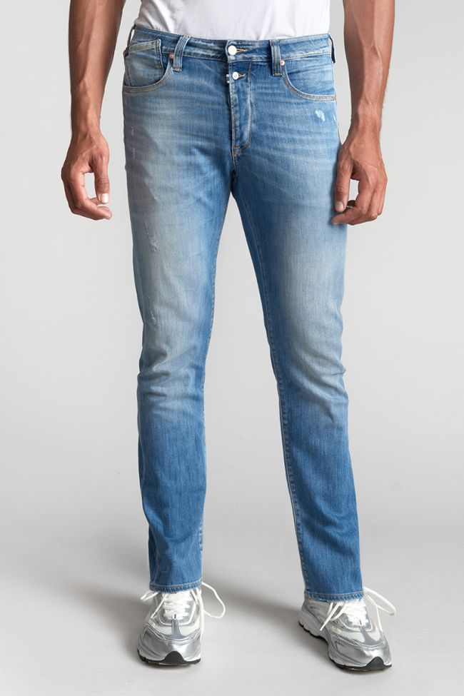 Cabara 700/22 regular light denim jeans destroy blue N°4