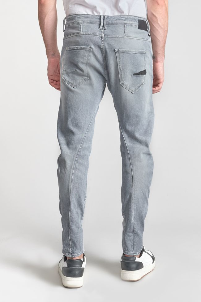 Alost 900/03 tapered arqué jeans destroy gris N°3