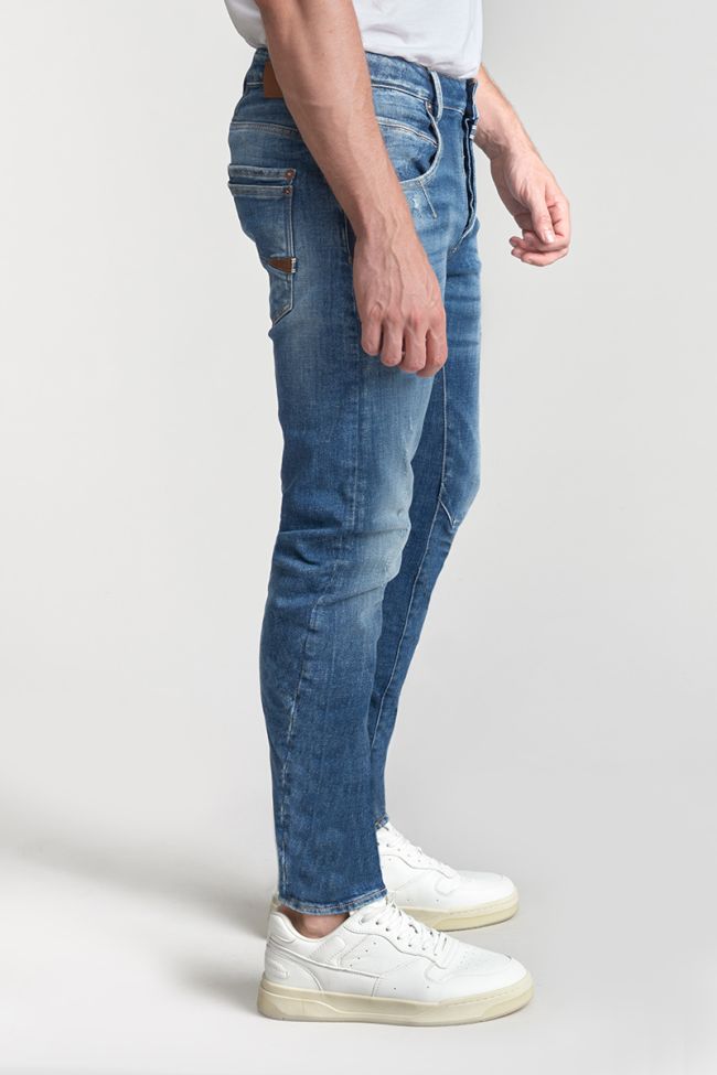 Locarn 900/03 tapered twisted jeans destroy blue N°3