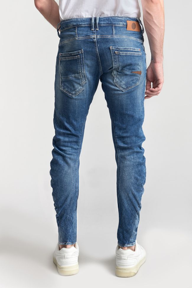 Locarn 900/03 tapered twisted jeans destroy blue N°3