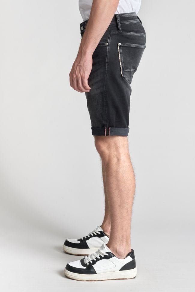 Black denim Jogg Oc Bermuda shorts