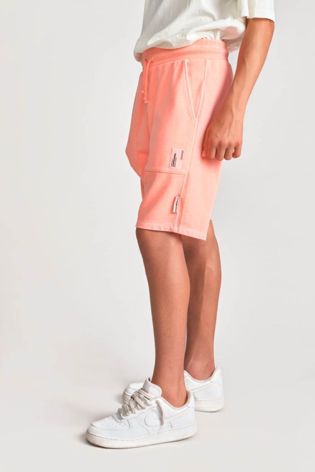 Salmon pink Narcibo Bermuda shorts