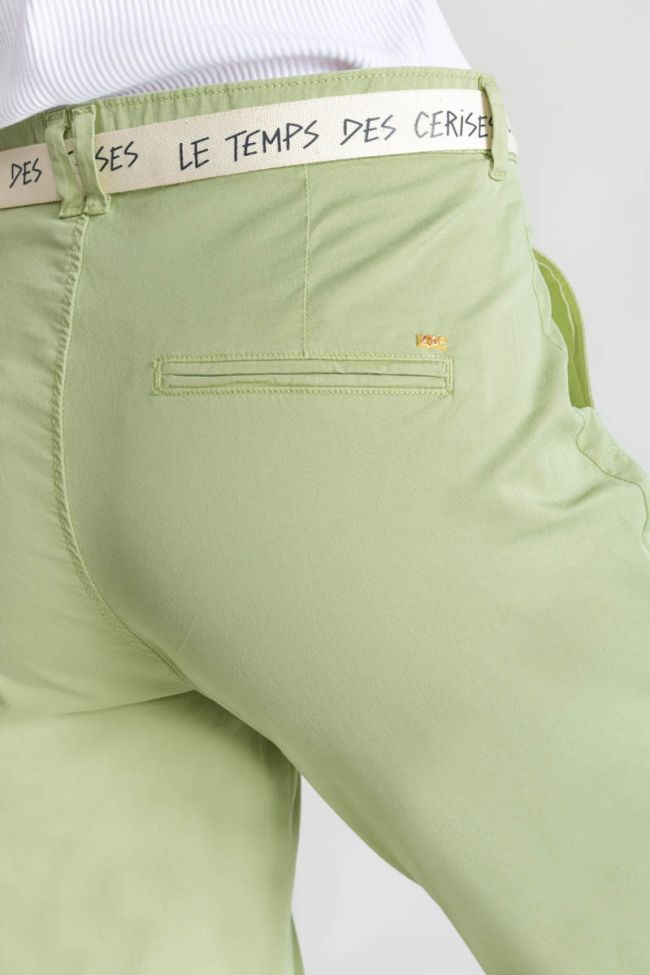 Almond green Arlo loose fit chinos
