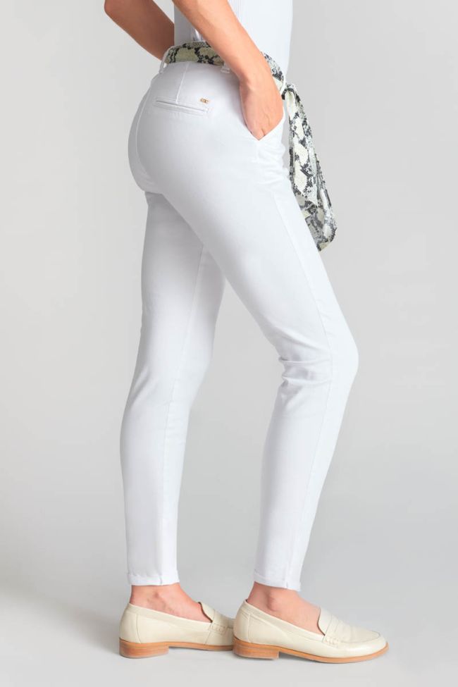 Pantalon chino Dyli5 blanc