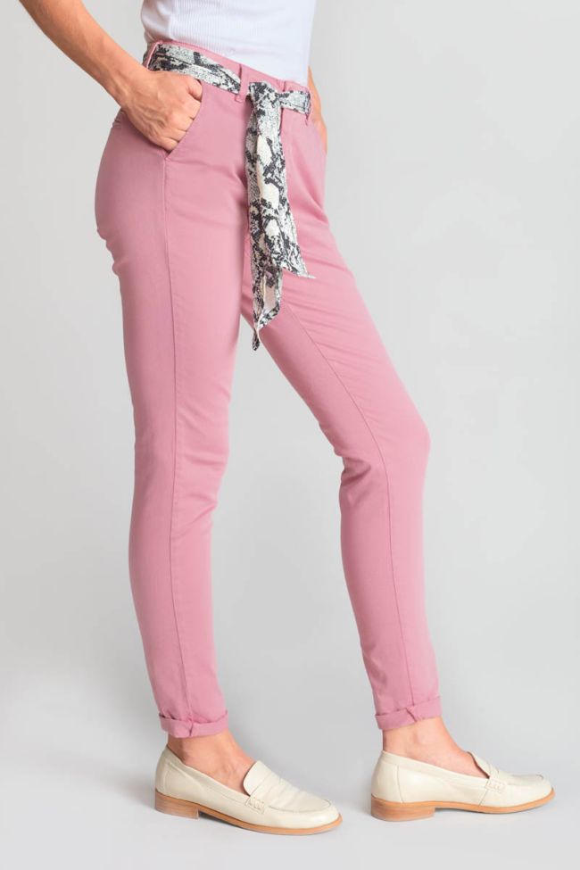 Pink Dyli5 chino trousers