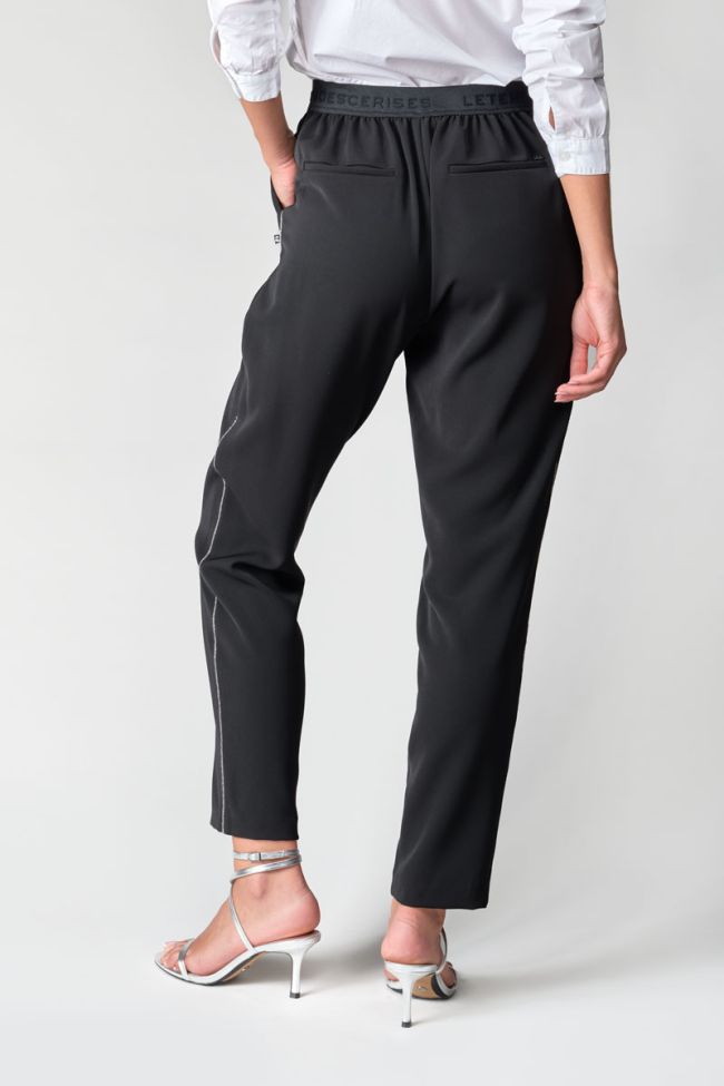 Black Plhox flowing trousers