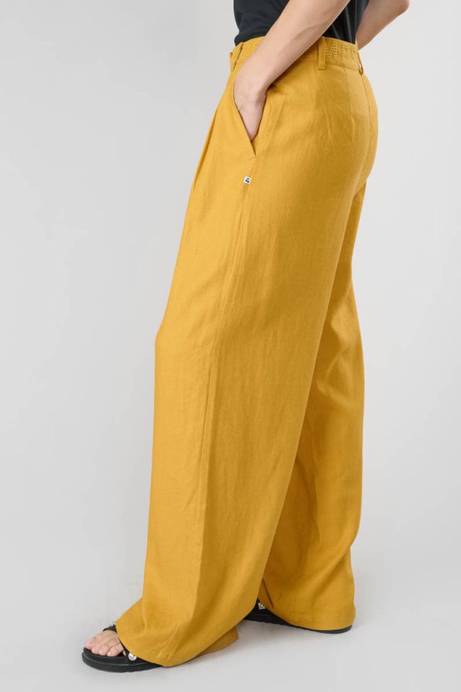 Saguy mustard trousers