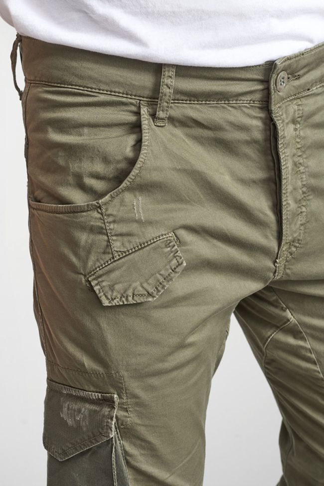 Khaki Obreck cargo trousers