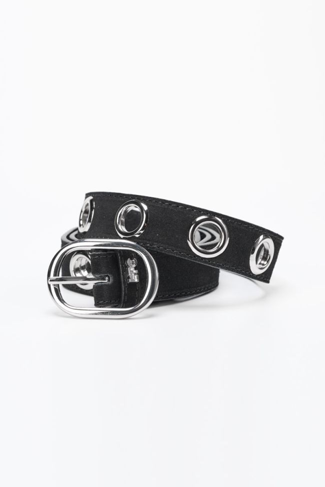 Wilden belt in black leather