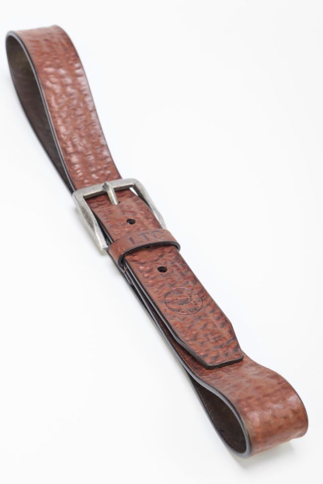 Nimo brown leather belt