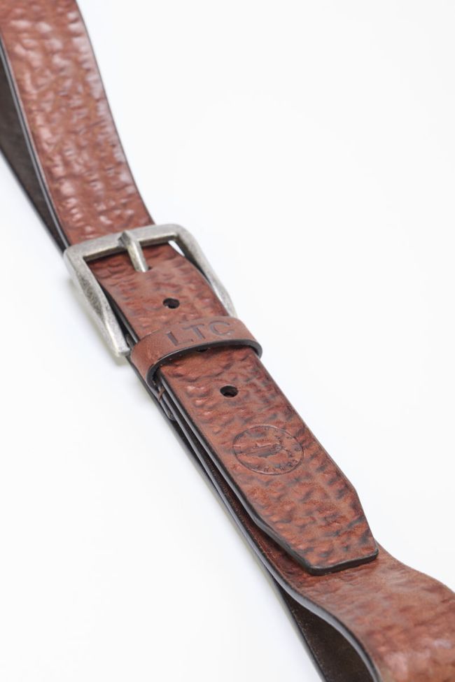 Nimo brown leather belt