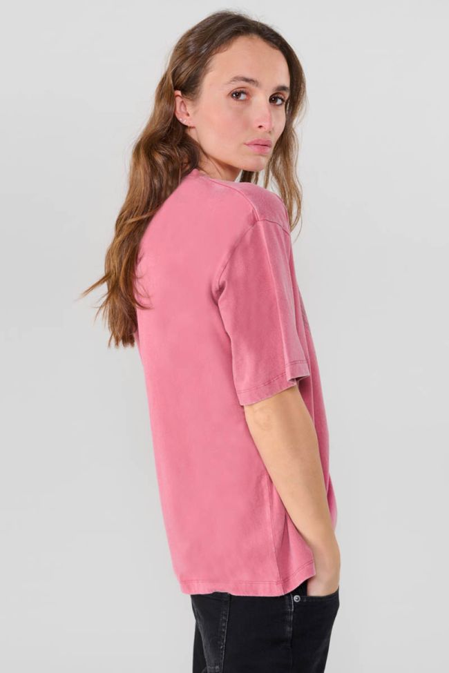 Atraba old pink printed T-shirt