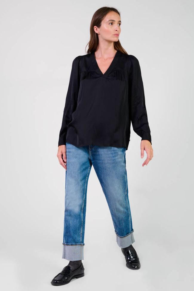 Chimel black blouse