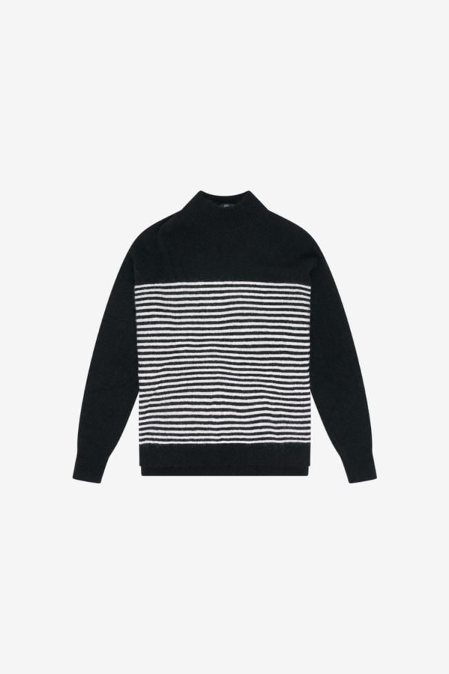 Land wool blend striped jumper