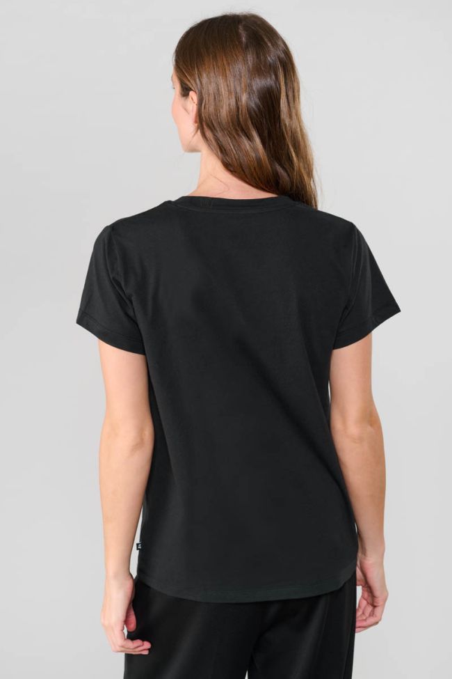 Black printed Taolo T-shirt