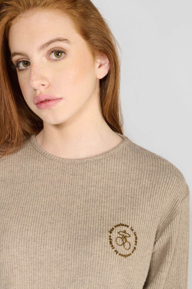 Auregi taupe sweatshirt